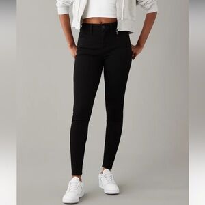 AE Black high waisted jeans